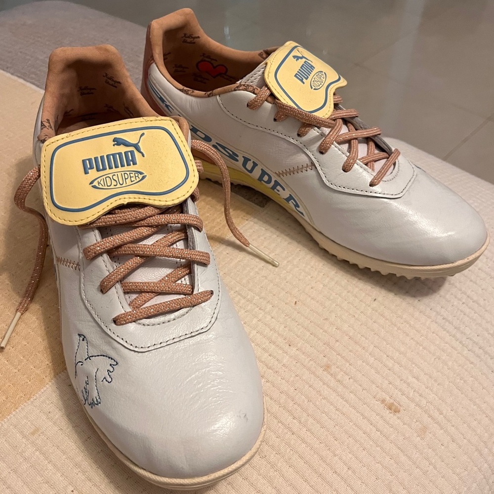 PUMA - KIDSUPER STUDIOS X KING soccer shoes, Sz 8 - Picture 2 of 8